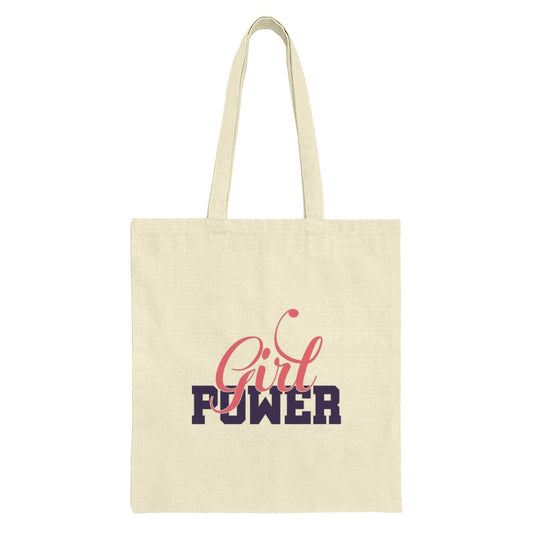 Girl Power Tote Bag, Feminist Tote, Empowerment Bag, Women's Gift, Trendy Tote, Strong Woman, Motivational Tote, Gift for Her, Book Bag - Tawshia