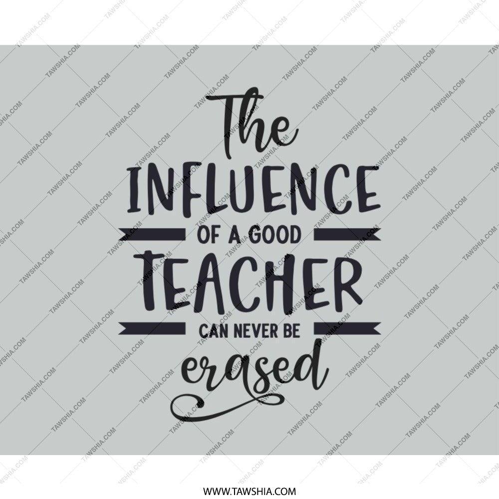 Teacher Influence Mouse Pad, Inspirational Teacher Gift, Teacher Appreciation, Unique Teacher Present, Thank You Gift for Teacher - Tawshia