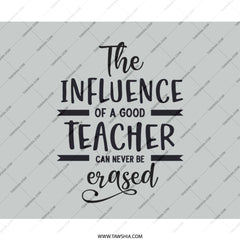 Teacher Influence Mouse Pad, Inspirational Teacher Gift, Teacher Appreciation, Unique Teacher Present, Thank You Gift for Teacher - Tawshia