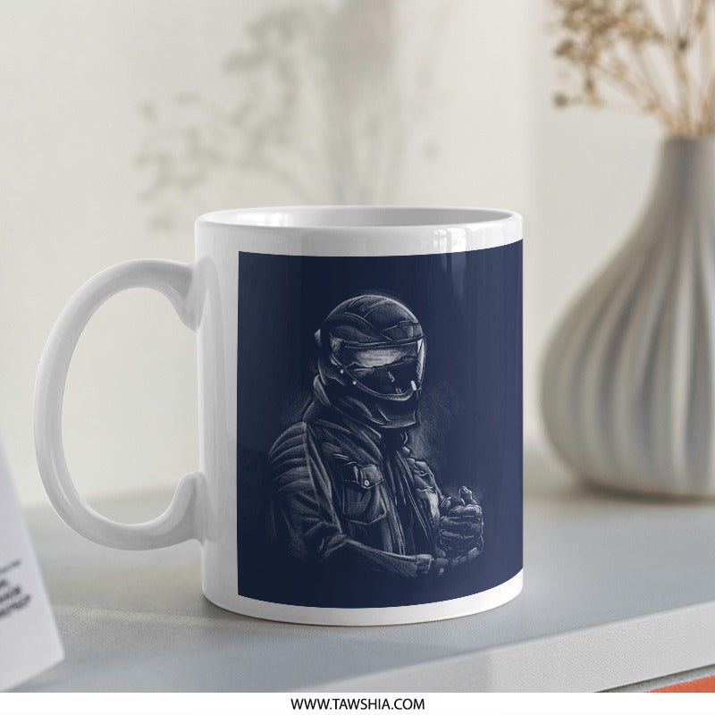 Stylish Astronaut Themed Coffee Mug Unique Product