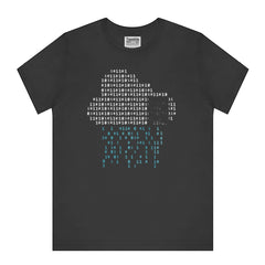 Stylish Binary Code Pattern Graphic T-Shirt product