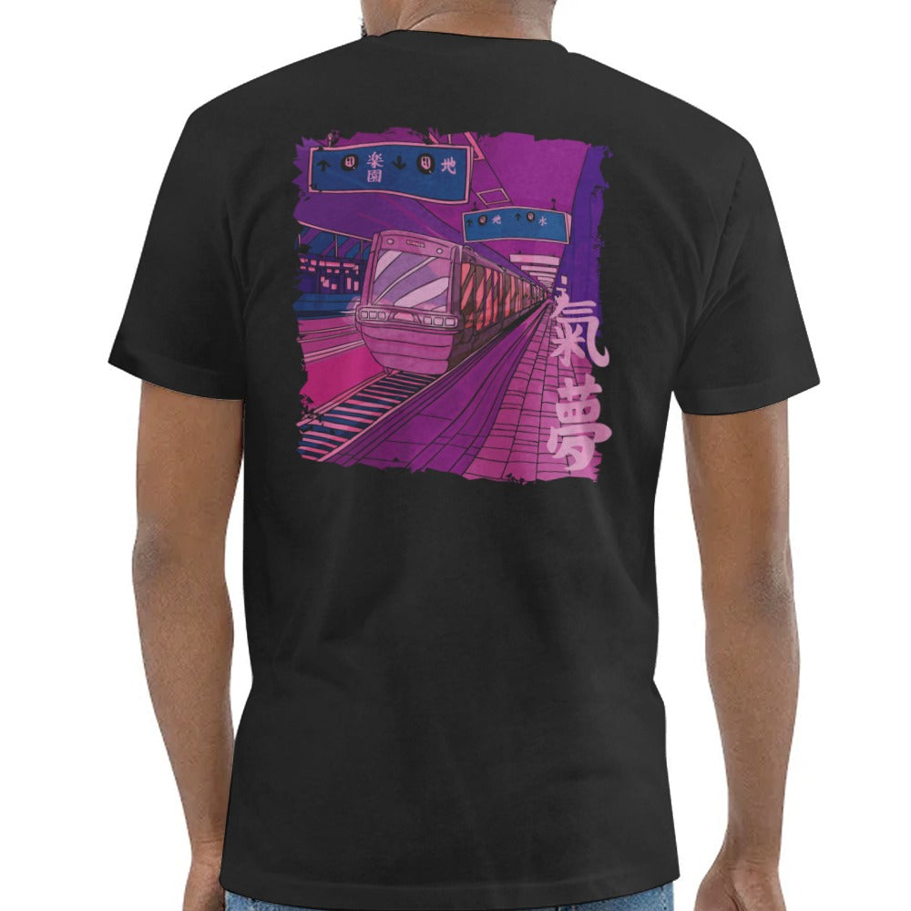Retro Japanese Train Graphic Tee product
