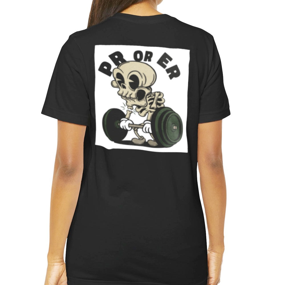 Skull Cartoon Weightlifter Gym Graphic Product Type