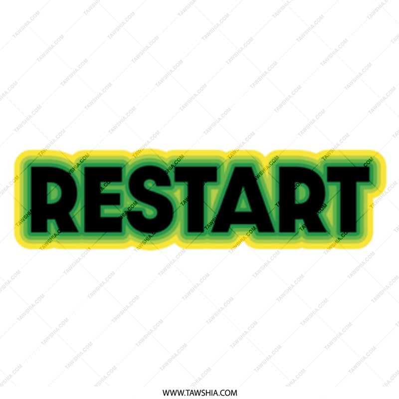 Restart Mug, Motivation Gift, Refresh, New Beginnings, Daily Use Mug, Coffee Lover Gift, Office Mug, Gift for Him, Gift for Her - Tawshia