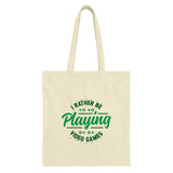 Gamer Tote Bag, I Rather Be Playing Video Games, Gift for Gamers, Geeky Tote, Novelty Tote, Gaming Lover Gift, Video Game Tote - Tawshia