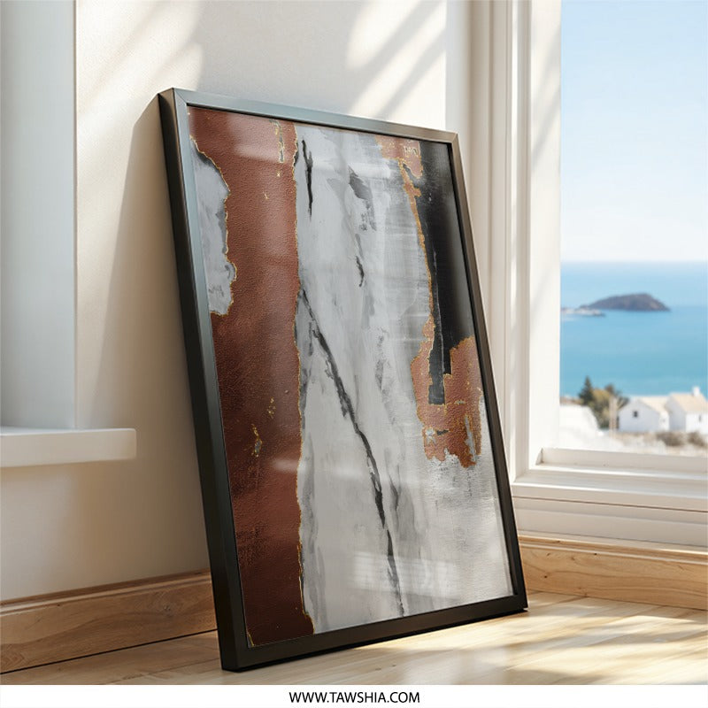 Abstract Wall Art, Modern Art Print, Contemporary Painting, Home Decor, Unique Artwork, Living Room Art, Office Wall Decor, Framed Art - Tawshia