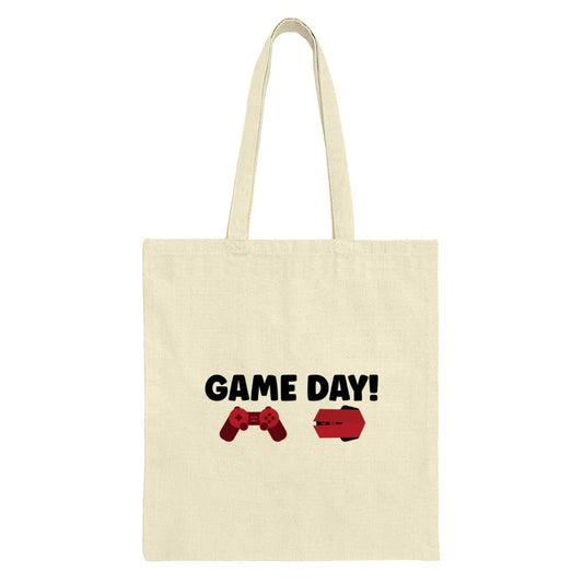 Game Day Tote Bag, Gaming Console Tote, Video Game Lover Gift, Gamer Gift, Gift for Gamers, Gamer Tote Bag, Novelty Tote - Tawshia