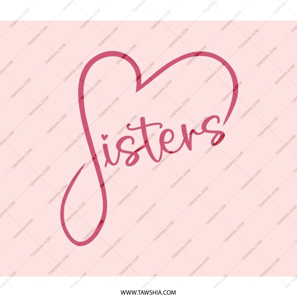 Sisters Backpack, Sister Gift, Matching Sister, Sister Love, Gift for Sister, Sister Birthday, Sisterhood Bag, Best Sister Backpack - Tawshia