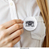 Coffee and Friends Pinback Button, Perfect Blend, Gift for Coffee Lover, Friendship Button, Caffeine Addict Accessory, Cute Badge - Tawshia
