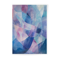 Abstract Photographic Print, Blue Purple Art, Modern Wall Decor, Contemporary Art Print, Home Decor, Gift Idea, Unique Art - Tawshia
