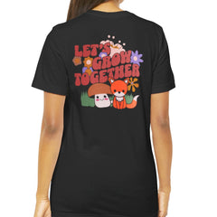 Let's Grow Together Whimsical T-Shirt product type