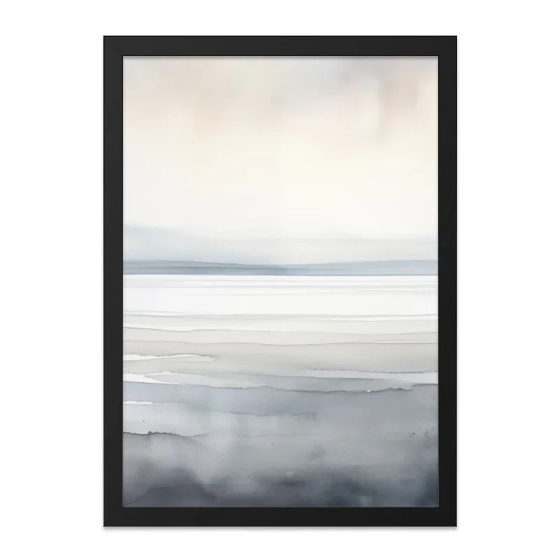 Minimalist Landscape Wall Art, Abstract Horizon Print, Neutral Tones Art, Modern Home Decor, Serene Artwork, Calming Wall Decor (136) - Tawshia