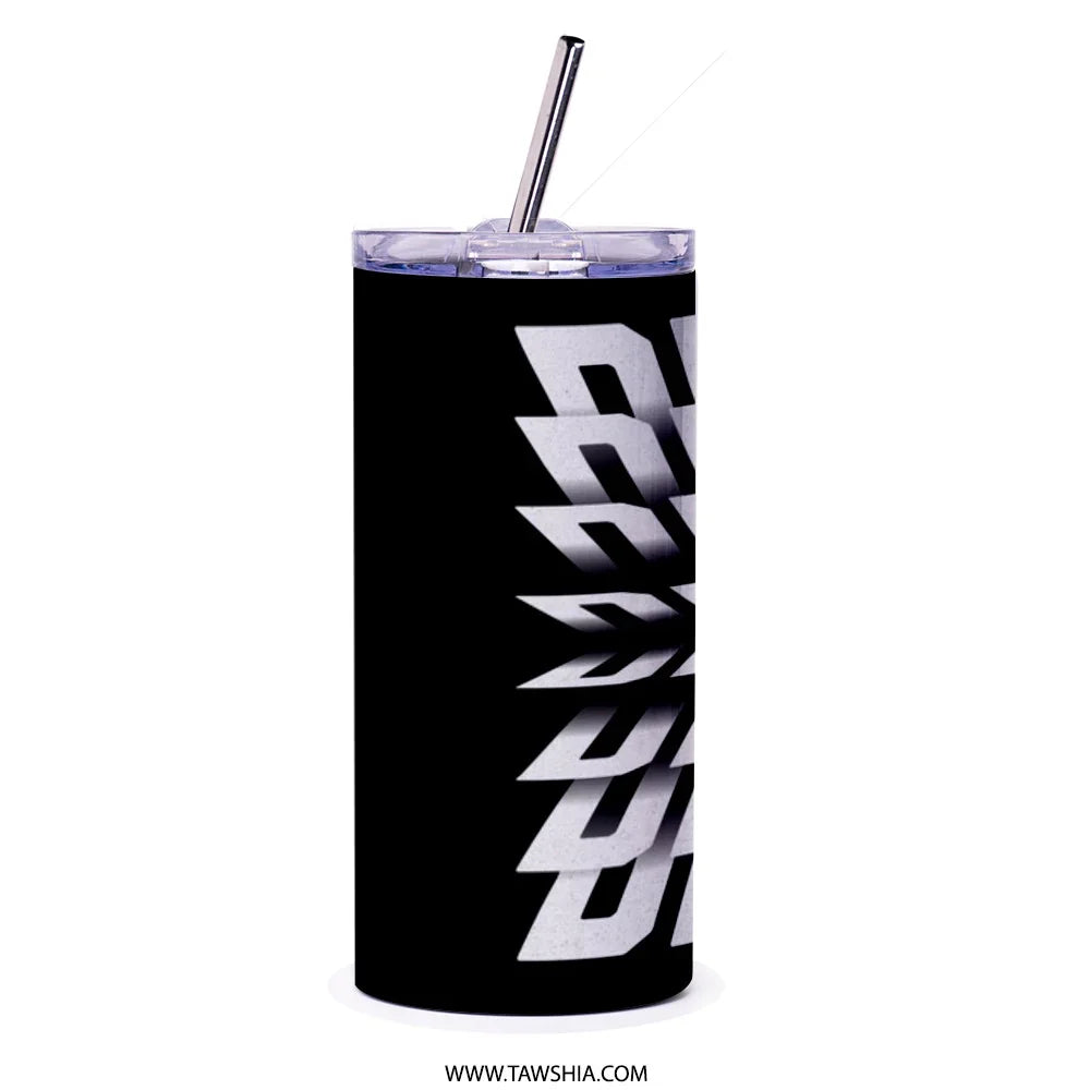 Geometric Design Reusable Stainless Steel Tumbler product