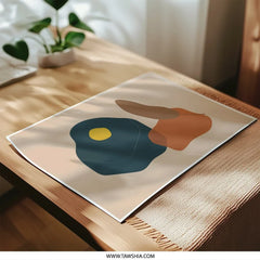 Abstract Shapes Photographic Print, Modern Art Print, Minimalist Wall Art, Contemporary Decor, Home Decor, Unique Gift Idea - Tawshia