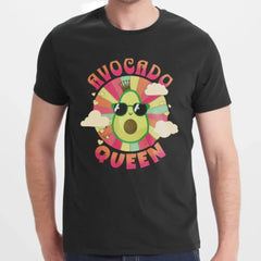 Avocado Queen Fun Graphic T-Shirt for Trendy Clothing product type