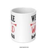 We Make The World Beautiful Mug, Inspirational Coffee Cup, Positive Vibes, Gift Idea, Uplifting Quote, Daily Motivation - Tawshia