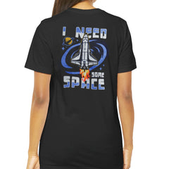 I Need Some Space Rocket Design Graphic Shirt product