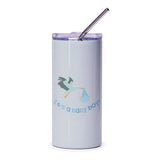 Stork Baby Boy Tumbler, New Baby Gift, Baby Shower Gift, It's a Boy Tumbler, New Parent Gift, Gender Reveal Tumbler, Baby Announcement - Tawshia