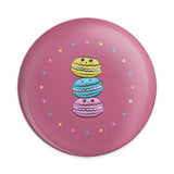 Cute Macarons Pinback Button, Foodie Button, Dessert Pin, Kawaii Aesthetic, Stacked Macarons, Sweet Treat Gift, Trendy Accessory - Tawshia