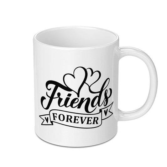 Friends Forever Mug, Best Friend Gift, Friendship Coffee Mug, Gift for Her, Personalized Friend Mug, Special Friendship Mug, Sentimental - Tawshia