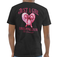 Just A Girl Loves Pink Color Be Yourself product type