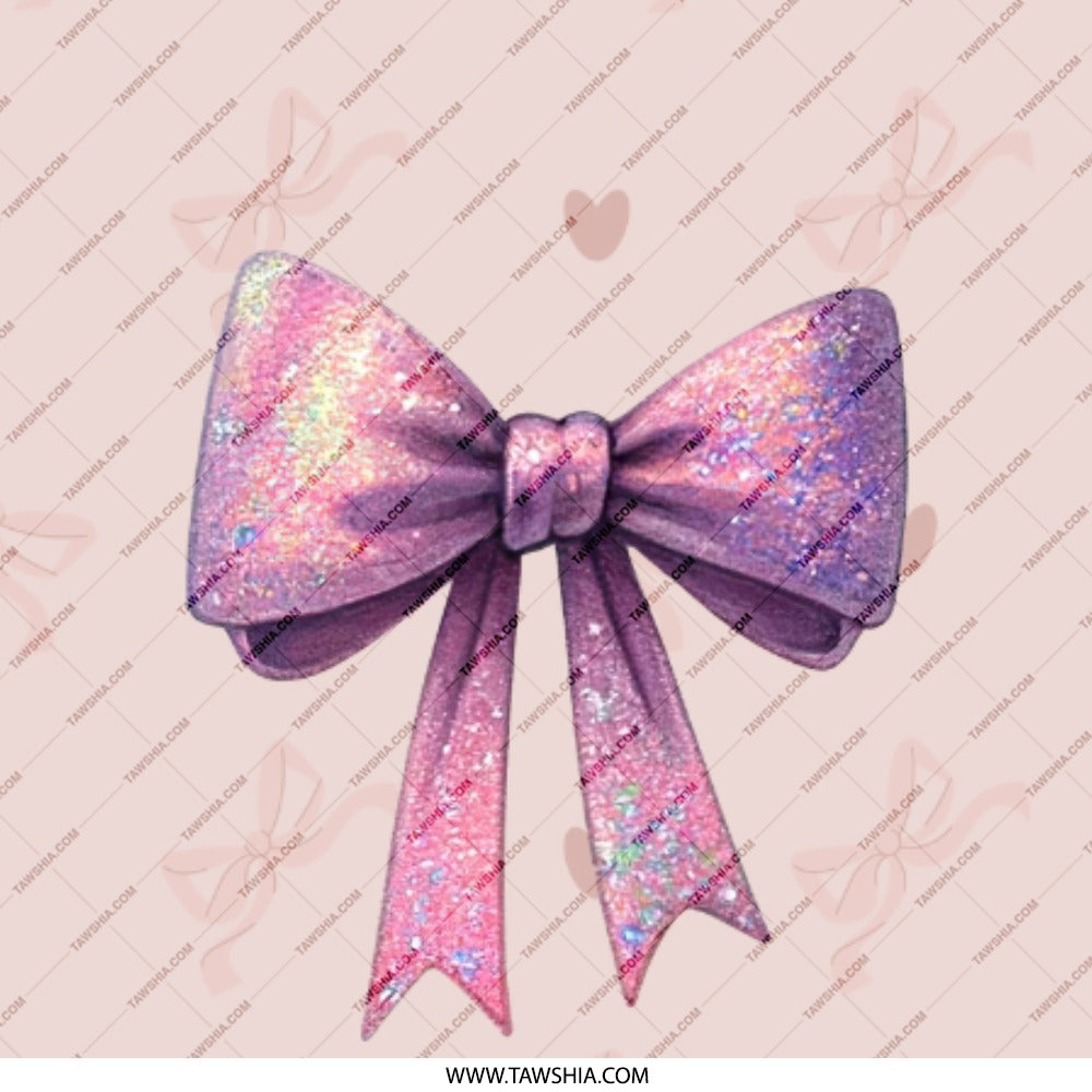 Glitter Bow Pinback, Kawaii Bow Button, Cute Bow Pin, Aesthetic Bow Accessory, Gift for Girl, Sparkly Bow Pin, Pastel Bow Badge - Tawshia