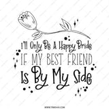 Happy Bride Pinback Button, Bridesmaid Button, Wedding Favor, Bridal Party Gift, Best Friend Pin, Wedding Accessories - Tawshia