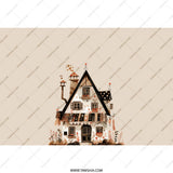 Cottage Tumbler, Cute House Tumbler, Whimsical Tumbler, Charming Home Design, Unique Tumbler Gift, Drinkware, Cozy Home Tumbler - Tawshia