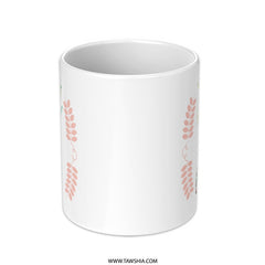 Floral Mom Mug, Mother's Day Gift, Cute Mom Mug, Flower Mug, Gift For Her, Birthday Gift, Mom Gift Idea - Tawshia