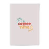 Coffee Time Photographic Prints, Cute Coffee Art Print, Kitchen Decor Print, Trendy Wall Art Prints, Coffee Lover Gift, Modern Prints - Tawshia