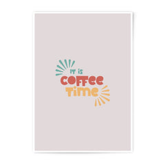 Coffee Time Photographic Prints, Cute Coffee Art Print, Kitchen Decor Print, Trendy Wall Art Prints, Coffee Lover Gift, Modern Prints - Tawshia