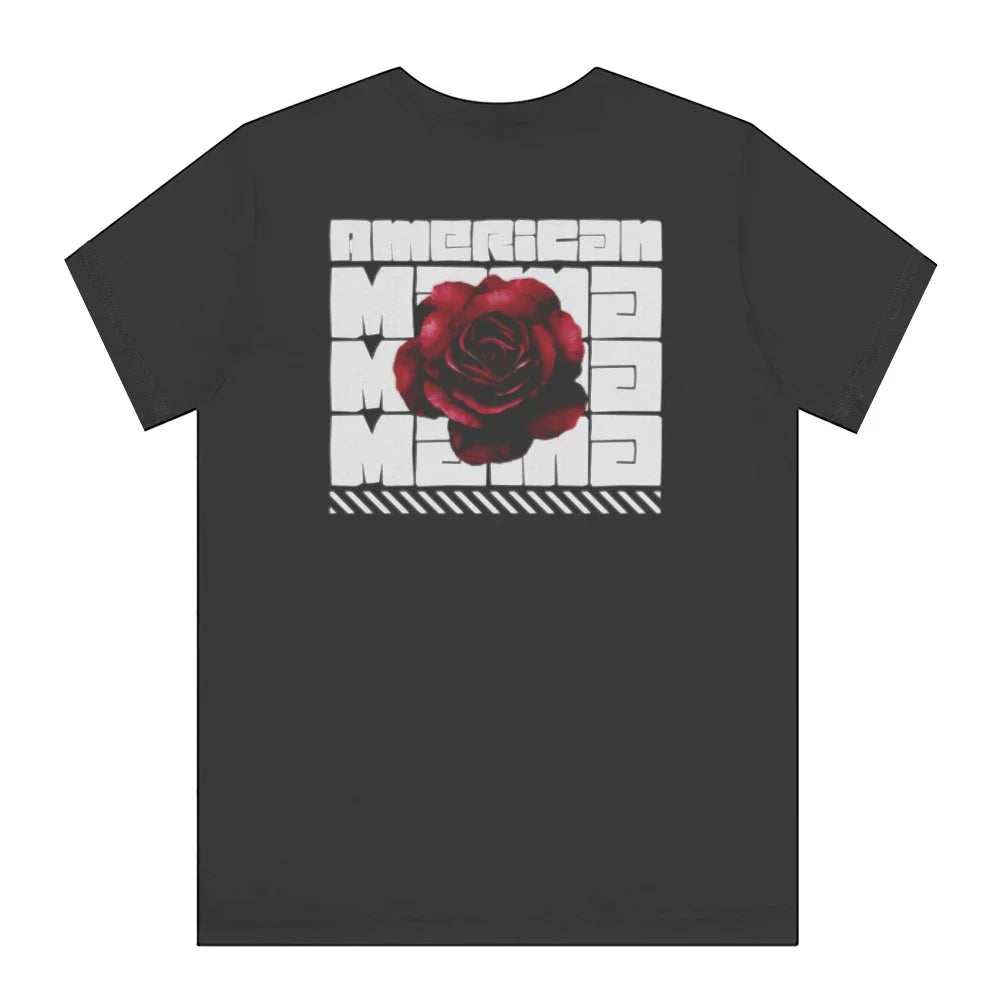 American Mom Red Rose Graphic T-Shirt product