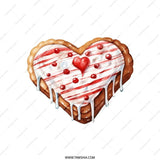 Heart Cookie Pillow, Valentine Decor, Sweet Treat Pillow, Cute Dessert Cushion, Love Gift Pillow, Valentines day gift, Romantic Pillow - Tawshia
