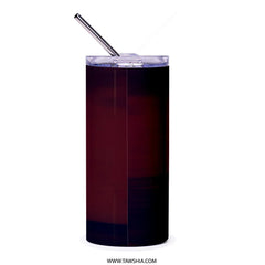Insulated Travel Mug with Reusable Straw tumbler product