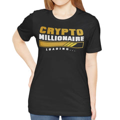 Crypto Millionaire Loading Graphic T-Shirt Product