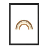 Neutral Rainbow Wall Art, Boho Rainbow Print, Earth Tone Decor, Minimalist Rainbow Art, Nursery Art Print, Playroom Decor, Kids Wall Art - Tawshia