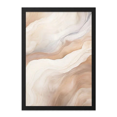 Abstract Beige Wall Art, Modern Neutral Art Print, Contemporary Home Decor, Minimalist Artwork, Fluid Art Design, Elegant Wall Decor - Tawshia