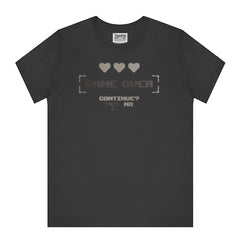 Game Over Continue Yes No Graphic Tee product type