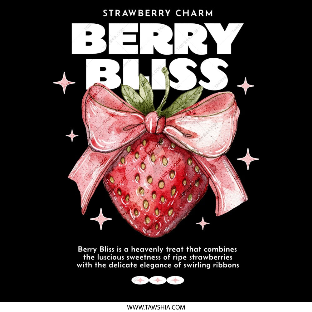 Berry Bliss Strawberry Charm for Elegant Product