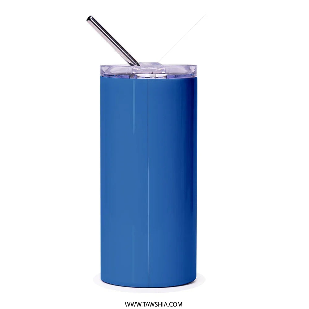 Blue Tumbler with Straw Perfect for Hydrated Lifestyle product
