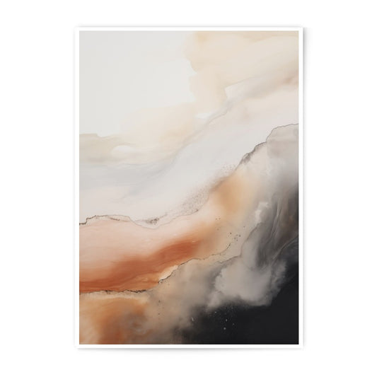 Abstract Landscape Photographic Print, Neutral Tones Wall Art, Modern Art Print, Contemporary Home Decor, Earthy Colors, Fine Art Photo - Tawshia
