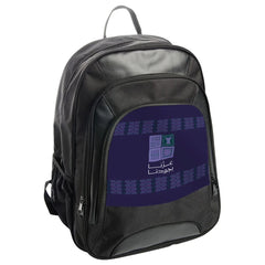 Stylish Black Backpack with Unique Design product type
