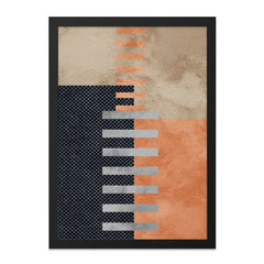 Geometric Wall Art, Modern Abstract Print, Minimalist Home Decor, Contemporary Wall Hanging, Unique Artwork - Tawshia