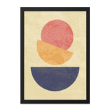 Abstract Geometric Wall Art, Modern Art Print, Circle and Shapes Poster, Contemporary Home Decor, Trendy Wall Decor - Tawshia