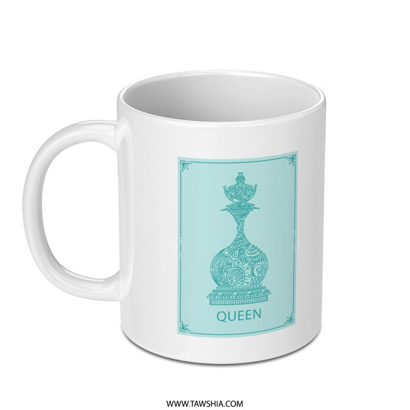 Elegant Queen Design Ceramic Coffee Mug product
