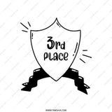 3rd Place Tote Bag, Achievement Gift, Award Tote, Competition Present, Funny Tote, Gift for Winner, Everyday Bag, Celebration Bag - Tawshia