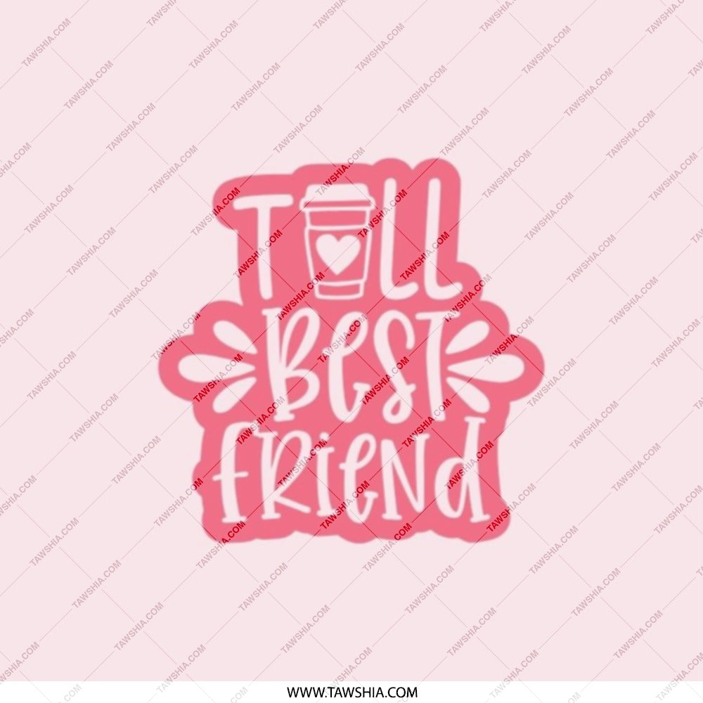 Best Friend Pocket Mirror, Friendship Gift, Cute Mirror, Gift for Her, Bestie Gift, Travel Mirror, Makeup Mirror, Pocket Mirror - Tawshia