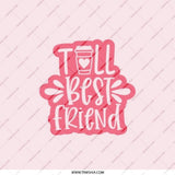 Best Friend Pocket Mirror, Friendship Gift, Cute Mirror, Gift for Her, Bestie Gift, Travel Mirror, Makeup Mirror, Pocket Mirror - Tawshia