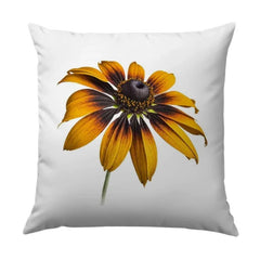 Black Eyed Susan Pillow, Floral Pillow, Flower Throw Pillow, Decorative Pillow, Accent Pillow, Home Decor, Botanical Pillow, Nature Pillow - Tawshia