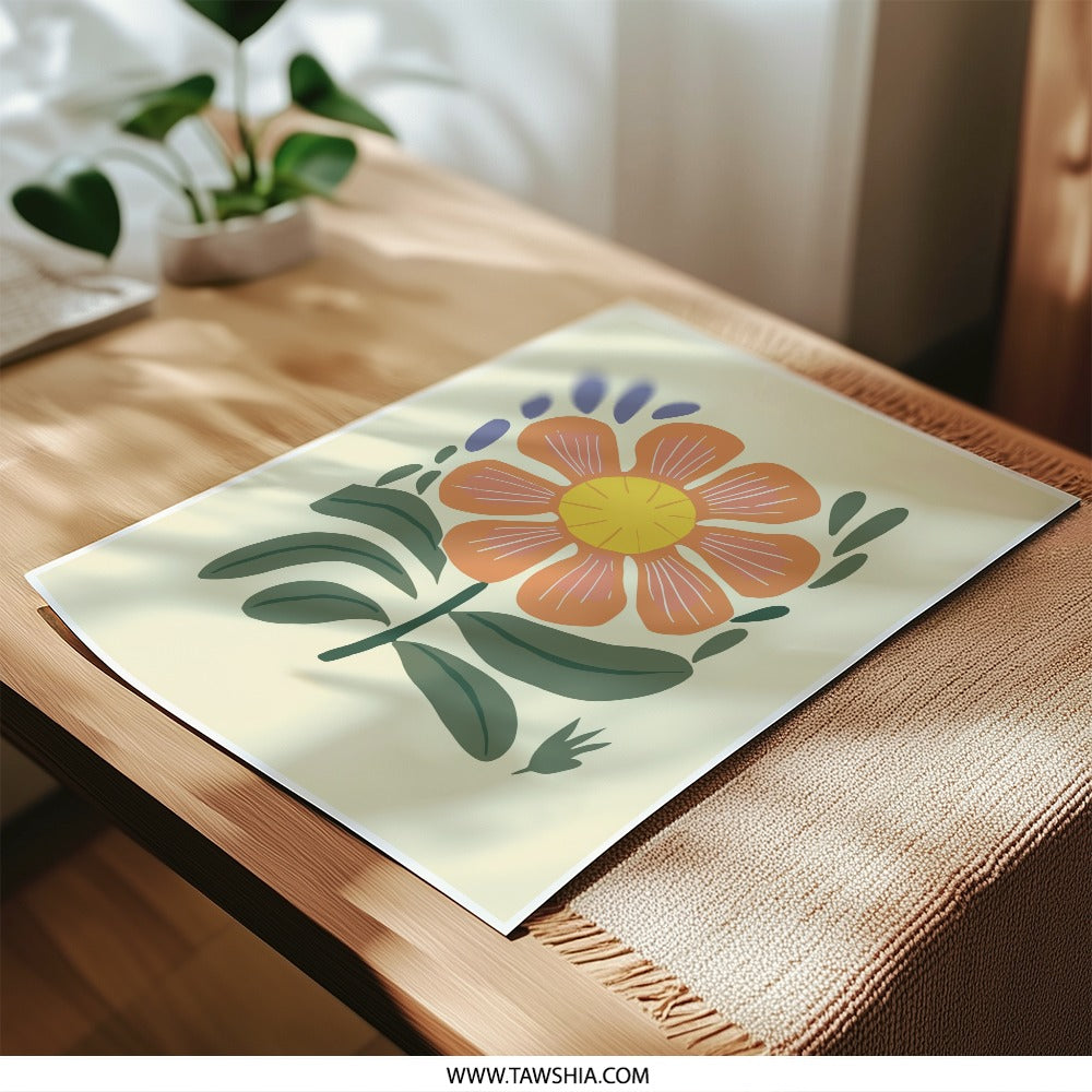 Floral Photographic Print, Abstract Flower Art, Botanical Wall Decor, Modern Art Print, Home Decor, Gift Idea, Trending Now, Popular Photo - Tawshia